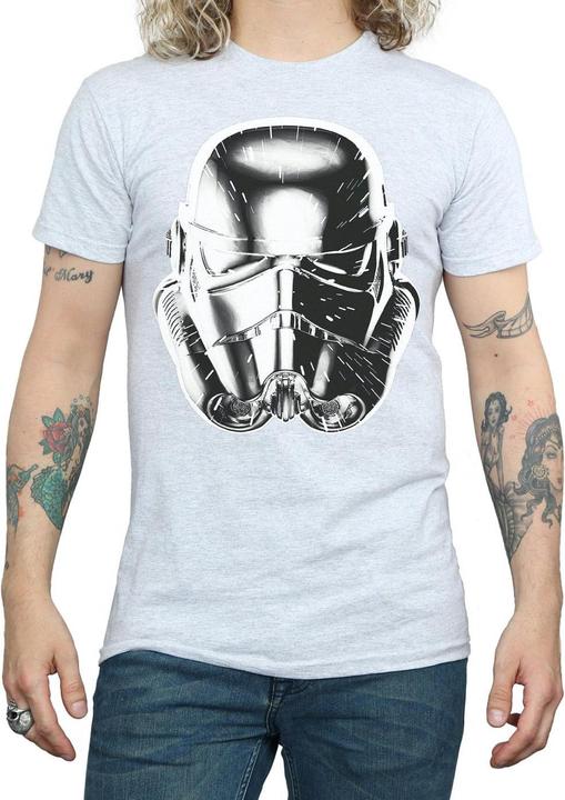 Produktbild Star Wars Stormtrooper Warp Speed Helmet TShirt (L)