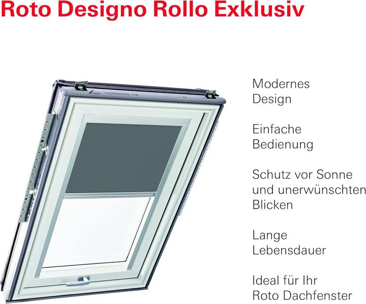 Produktbild Roto Tageslichtrollo ZRE für Dachfenster (134 x 140 cm)