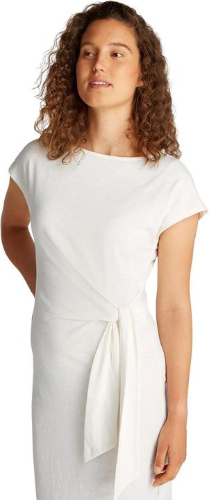 Image du produit Tommy Hilfiger Vestito Midi con Scollo a Barca e Nodo (S)