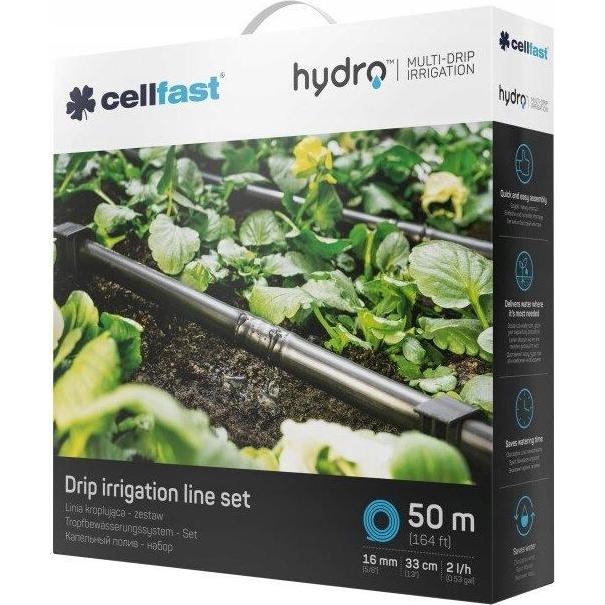 Thumbnail - MGA, Bewässerungssystem, Cellfast 19-060 Hydro™ Tropfbewässerungssystem Set UV-Strahlen- und chemikalienbeständig Garten...