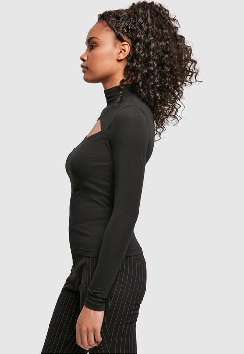Image du produit Urban Classics Manches longues à col roulé avec découpes pour femmes (4XL)