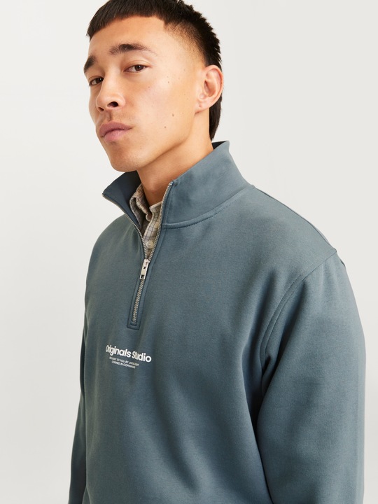 Actual product image Jack & Jones Jorvesterbro Sweat Quarter Zip Hn Noos (L)