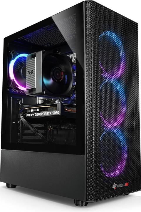 Produktbild Kiebel PNY Elite GC2025 (125 GB, 32 GB, AMD Ryzen 7 5800X, GeForce RTX 5060)
