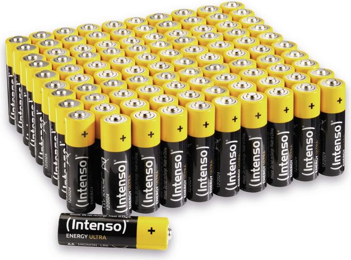 Image du produit Intenso Energy Ultra (100 pcs, AA, 2600 mAh)