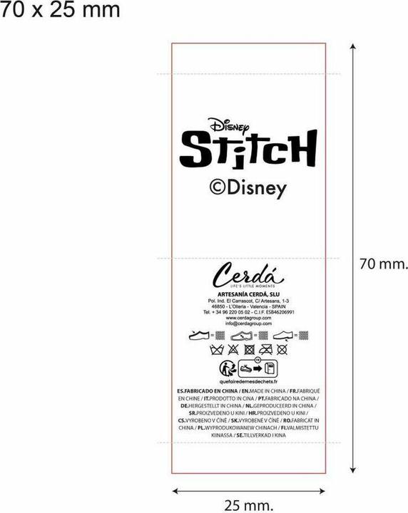 Image du produit Stitch Hausschuhe Hellblau (29)