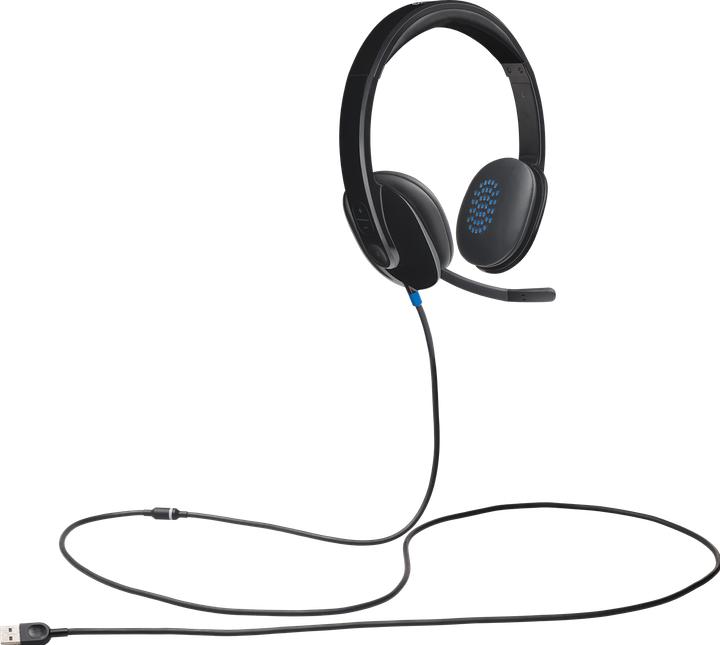 Actual product image Logitech H540 USB Computer Headset (Cable, USB-A)