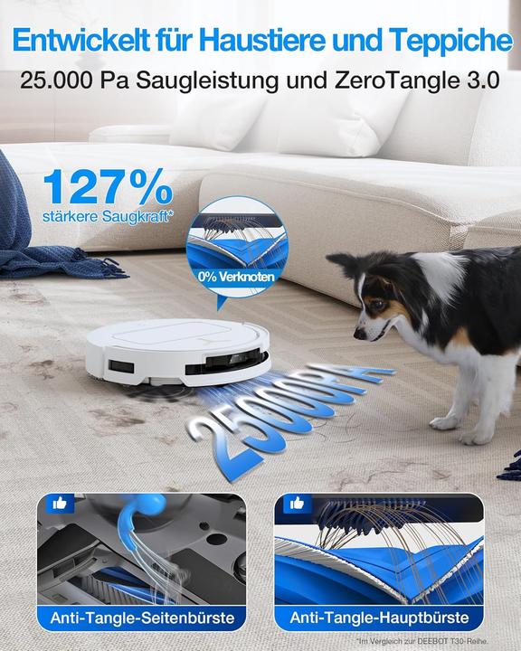 Produktbild Ecovacs DEEBOT T50 Pro Omni Gen3 (25000 Pa)