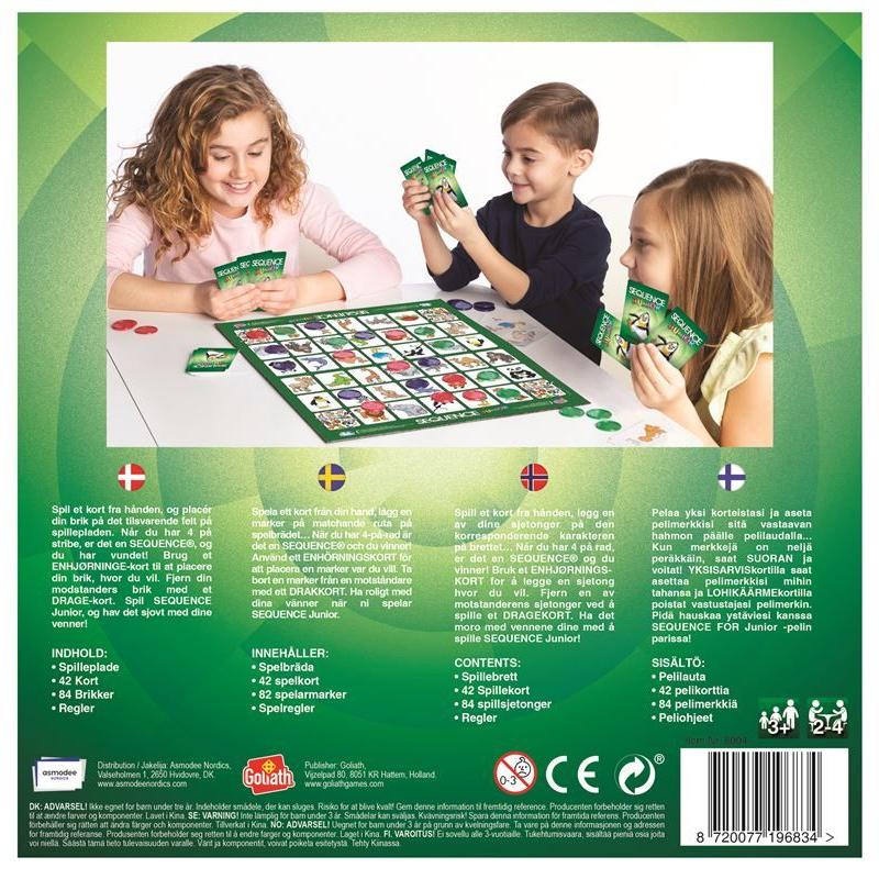 Thumbnail - Asmodée Sequence Junior (Nordic) (GOL8004)
