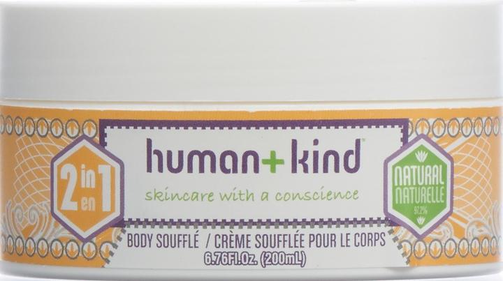 Produktbild Human+Kind Body Soufflé (Körpercreme, Körperlotion, Körpermilch, Körpergel, 200 ml)