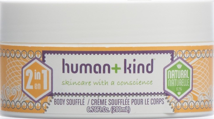 Produktbild Human+Kind Body Soufflé (Körpermilch, Körpergel, Körpercreme, Körperlotion, 200 ml)