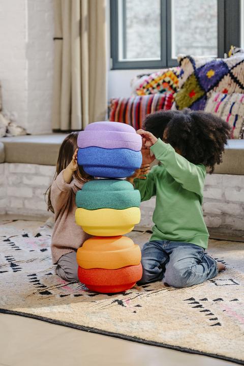 Produktbild Stapelstein Regenbogen 6-er Set