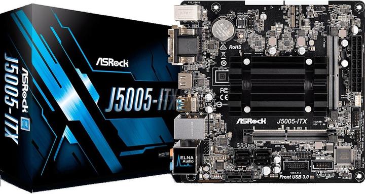 Actual product image AsRock J5005-ITX (BGA 1090, Mini-ITX)