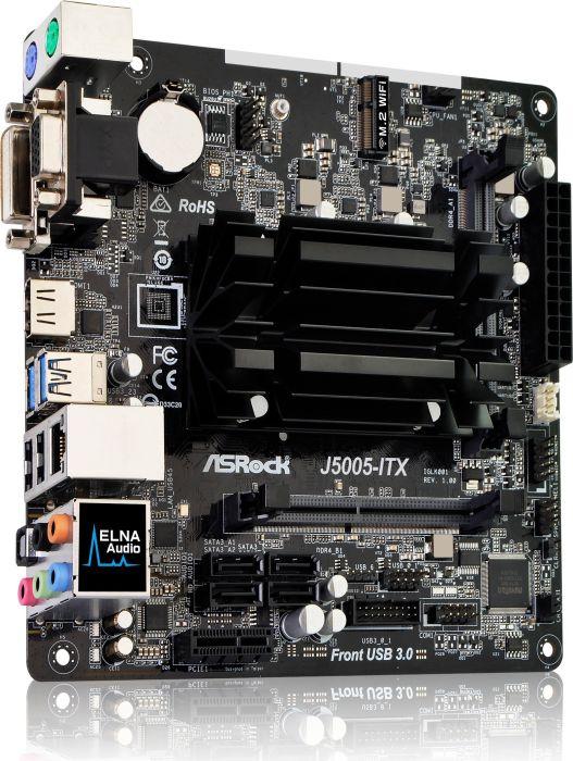 Actual product image AsRock J5005-ITX (BGA 1090, Mini-ITX)