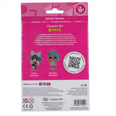 Produktbild Craft Buddy Crytal Art Buddy "Splash Queen LOL Suprise"