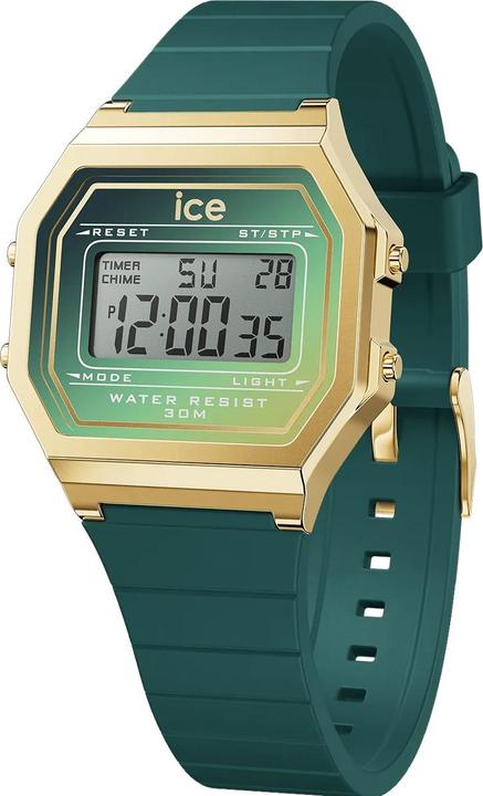 Produktbild ICE Watch Ice Digit Retro Verdigris Glow (Digitaluhr, 32 mm)