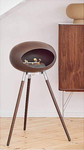 Produktbild Le Feu Kamin 79cm GROUND HIGH Dunkelbraun