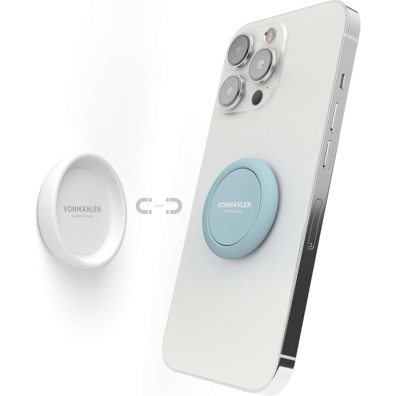 Thumbnail - Vonmählen Backflip 3in1 Phone Grip - Powder Blue, Smartphone Halterung, Blau