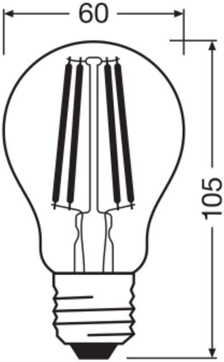 Produktbild Osram Led Retrofit Classic A (E27, 1521 lm, 1 x)