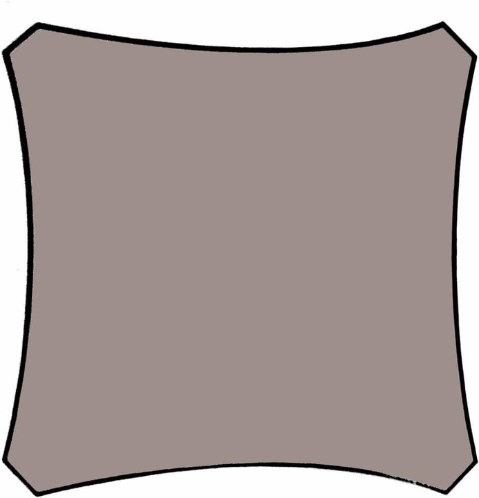 Produktbild Perel Sonnensegel (360 x 360 cm)