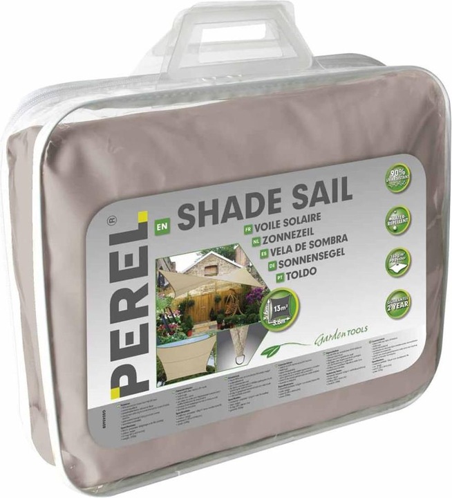 Produktbild Perel Sonnensegel (360 x 360 cm)