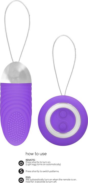 Actual product image Pipedream Ethan - Rechargeable Remote Control Vibrating Egg