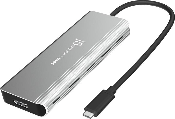 Produktbild j5Create JCD401-N Hub multiporta Dual 4K USB4™ (USB-C, 5 Ports)