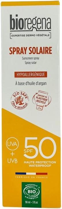 Immagine prodotto BioRegena Spray solare organico SPF 50 90ml (Spray solare, SPF 50, 90 ml)