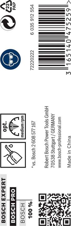 Image du produit Bosch Professional Zubehör Foret hélicoïdal PRO Metal HSS-G, 9,7 x 87 x 133 mm (9,7 mm)