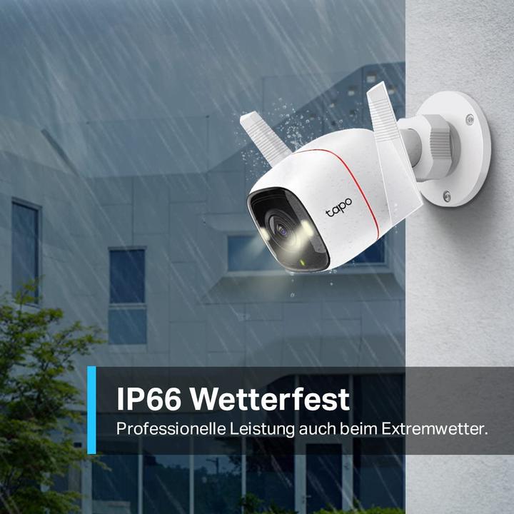 Produktbild TP-Link Tapo C320WS 4MP QHD Outdoor Kamera MicroSD (2560 x 1440 Pixels)