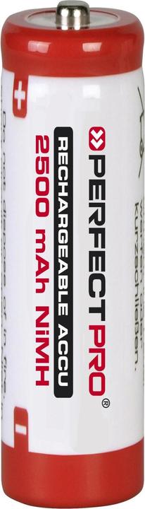 PerfectPro NiMH-Akkus AA (6 Stk., AA, 2500 mAh)