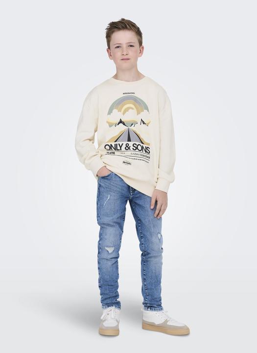Produktbild Only & Sons Junior OSJROAD Sweatshirt Sweatshirt (170, 176)