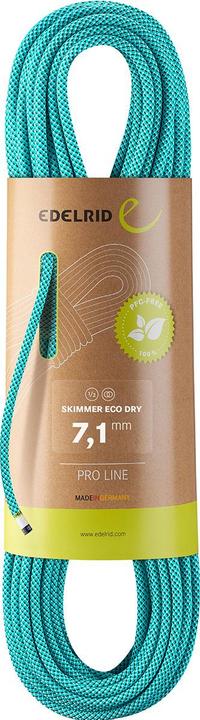 Actual product image Edelrid Skimmer Eco Dry 7,1mm half rope (30 m)