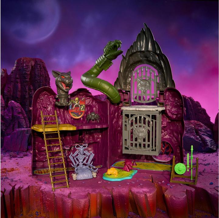 Actual product image Masters of the Universe Origins Snake Mountain Playset