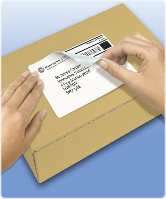 Actual product image Avery Shipping labels opaque