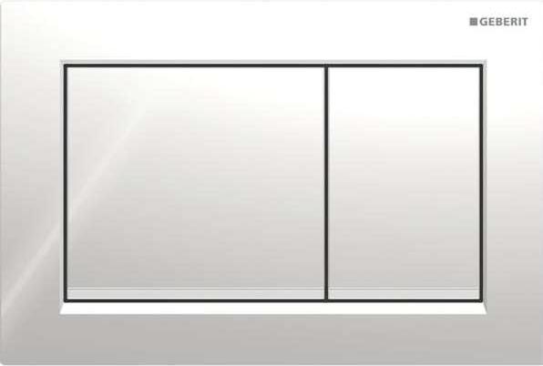 Produktbild Geberit Omega 30 toilet flush for toilet chrome matt (115.080.KH.1)