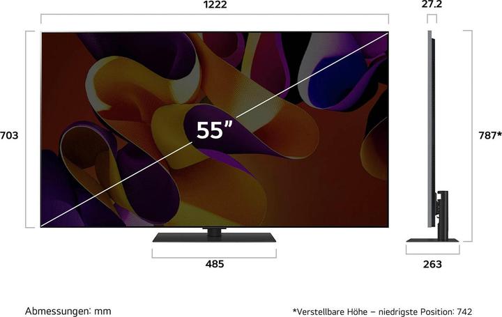 Actual product image LG OLED55G46LS (55", G4, OLED, 4K)