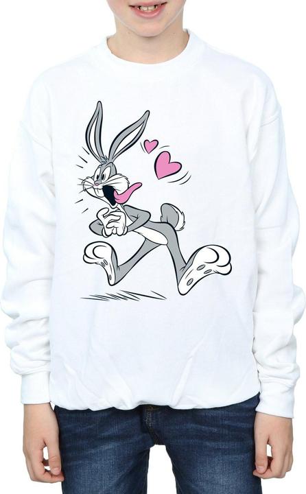 Produktbild Looney Tunes Bugs Bunny In Love Sweatshirt Jungen (140, 146)