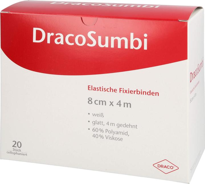 Produktbild Dr. Dry DracoSUMBI FIXIERB WEISS 8CM, 1 St BIN