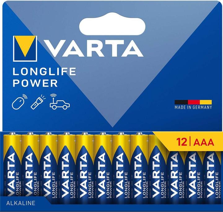 Varta Longlife Power (12 Stk., AAA, 1260 mAh)