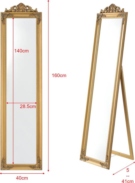 Produktbild Jamb Standspiegel (40 x 160 cm)