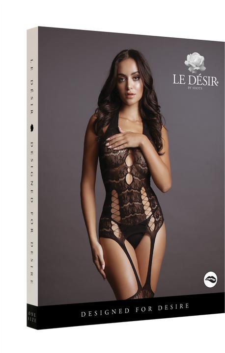 Actual product image Le Désir Lace Suspender Bodystocking (One size)