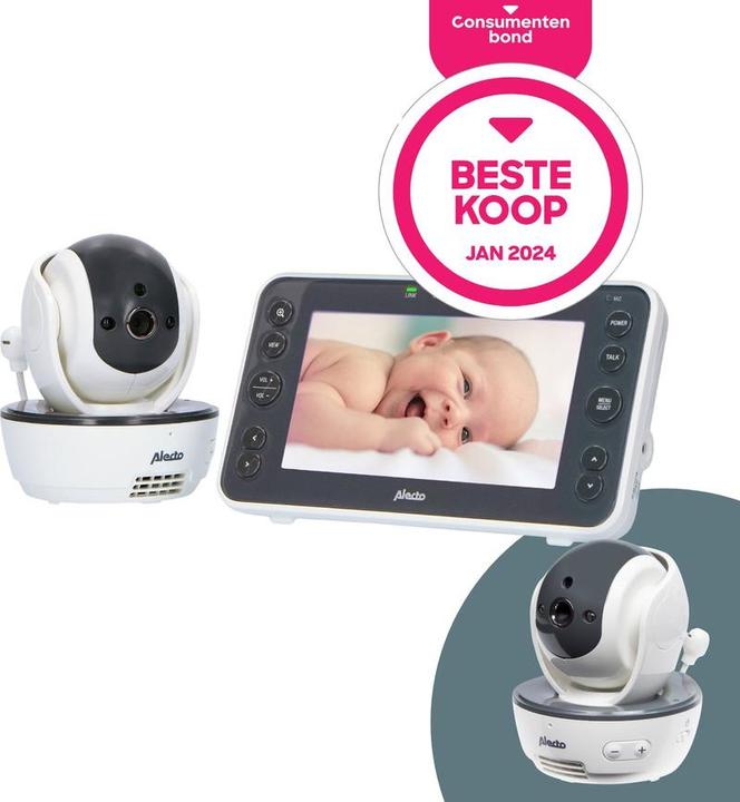 Produktbild Alecto DVM200XL (Babyphone mit Kamera, 300 m)