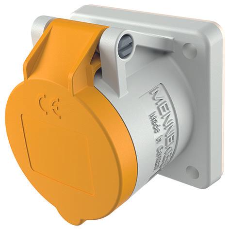 Produktbild Mennekes MEN 1337 16A3P 4H110V Anbaudose TwinCONTACT IP44