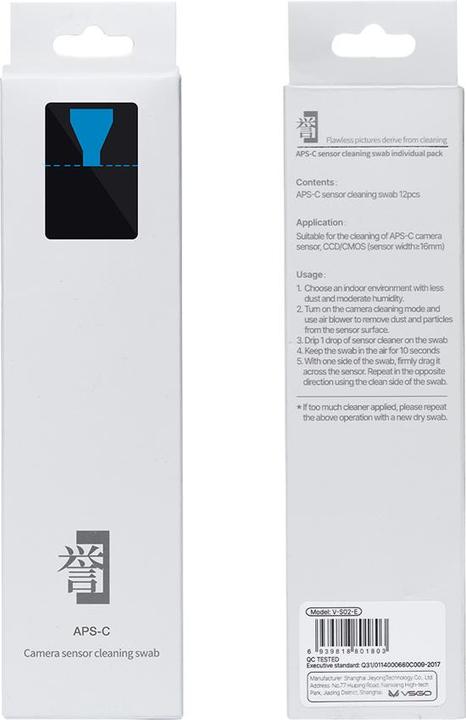 Produktbild VSGO APS-C Sensor Reinigungs Swabs