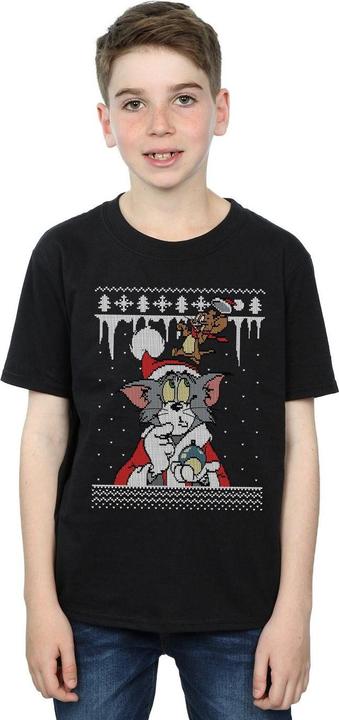 Produktbild Tom & Jerry Christmas Fair Isle TShirt Jungen (140, 146)