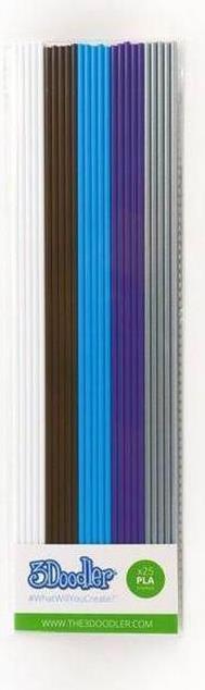 Actual product image 3Doodler PLA Filaments (PLA, Multicoloured)