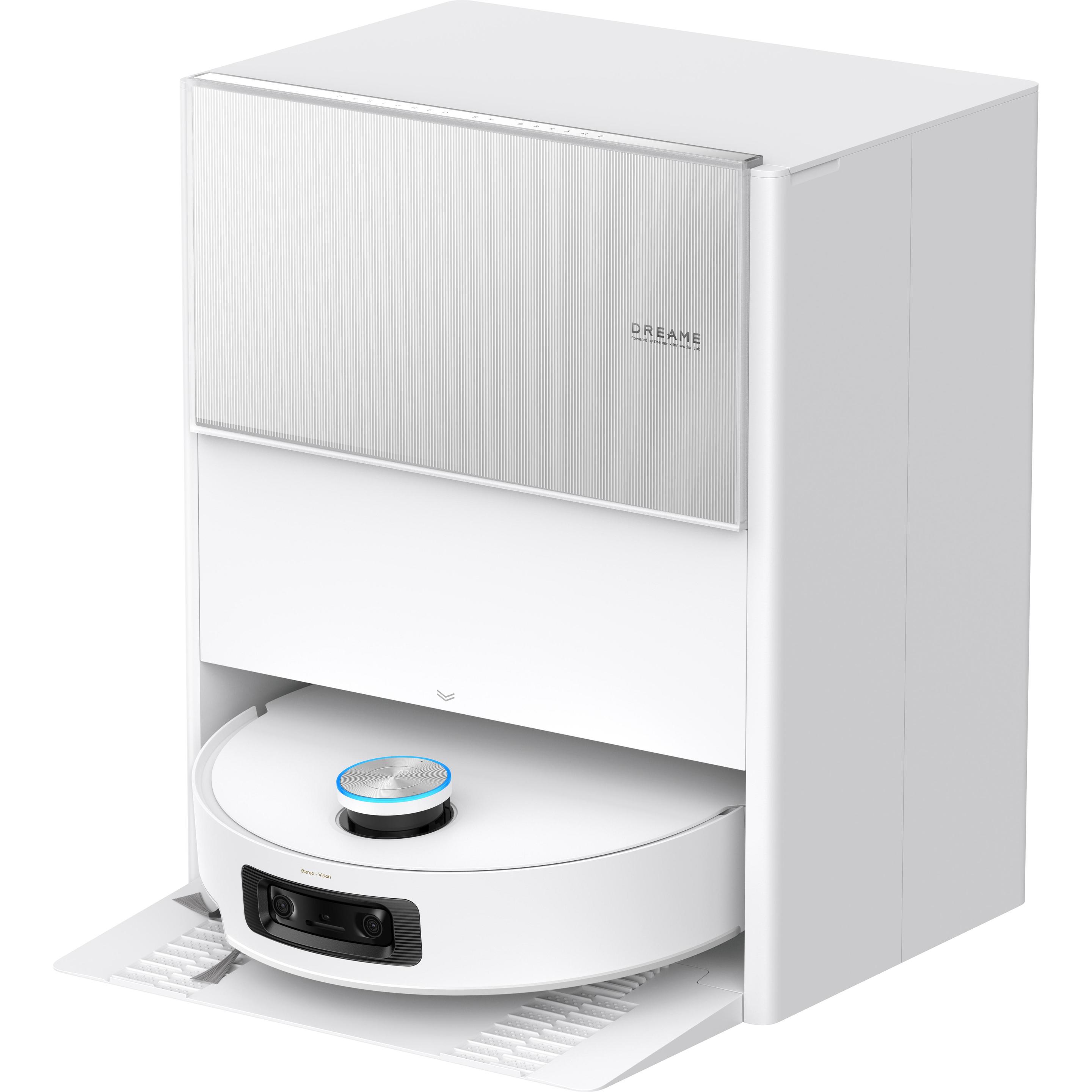 Dreame Aqua10 Ultra Roller, Robot aspirapolvere, Bianco