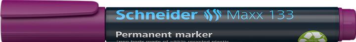 Actual product image Schneider Maxx 133 permanent marker, 1+4 mm, violet (Violet, 4 mm, 1 x)