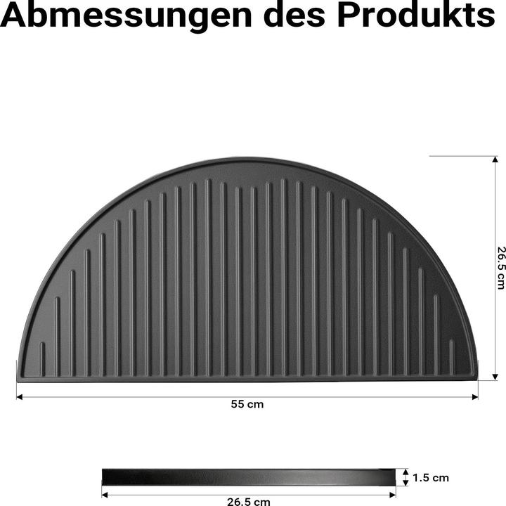 Produktbild Wiltec Grillplatte