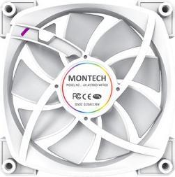 Produktbild Montech Lot de 3 Ventilateurs de boitier AX120 RGB - 12cm (Blanc) (120 mm, 3 x)